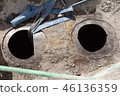 Tank with a hole 46136359