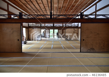 Kyoto, Ryoanji Temple length hall 46136485