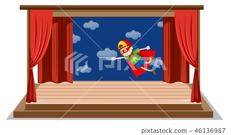 A boy drama show on stage 46136987