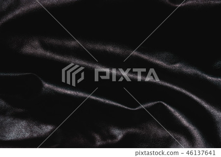 deep Black luxurious deep leather shiny texture 46137641