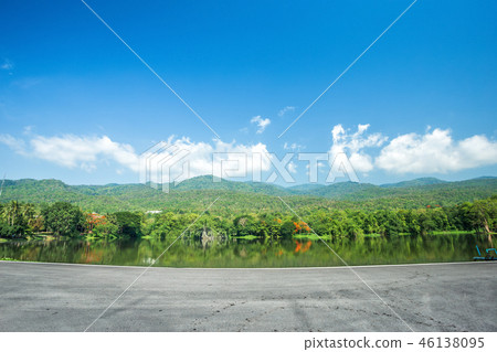 Along road landscape view in Ang Kaew Chiang Mai 46138095
