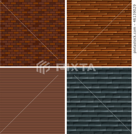 A set of brick wall background 46139029