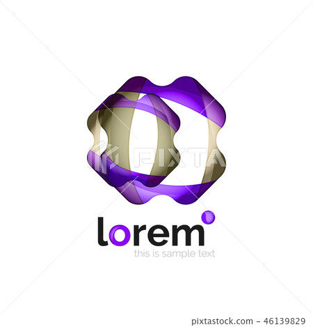 Abstract geometric business icon 46139829