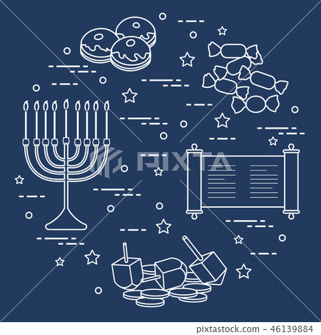 Jewish holiday Hanukkah Jewish holiday Hanukkah 46139884