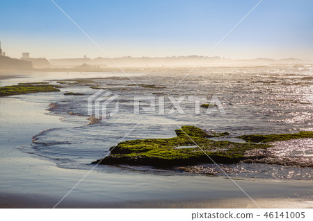Early morning on the beach near Essaouira 46141005