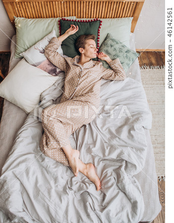 girl pajamas sleeping bed decor christmas light girl pajamas sleeping bed decor christmas light 46142561