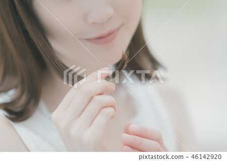 hair care, female, lady 46142920