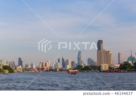 View of capital city and the river View of capital city and the river 46144637