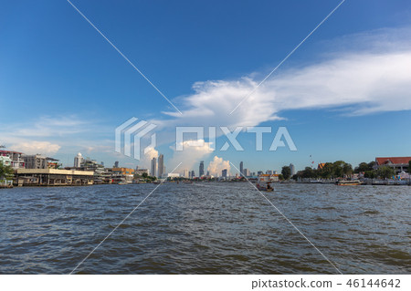View of capital city and the river View of capital city and the river 46144642