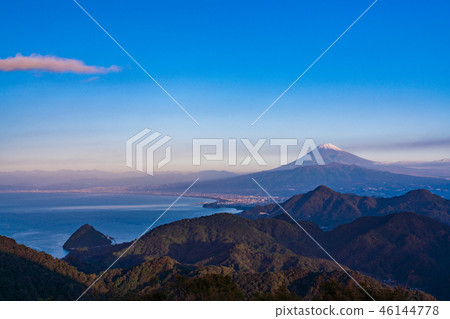 [靜岡縣]從伊豆葛城看富士山 46144778