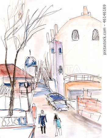 Street in Pyatigorsk 46146169