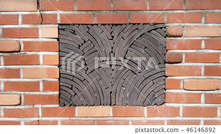 Fence pattern using tile Fence pattern using tile 46146892
