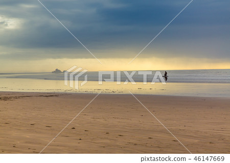 Early evening at Tagharte Beach near Essaouira Early evening at Tagharte Beach near Essaouira 46147669