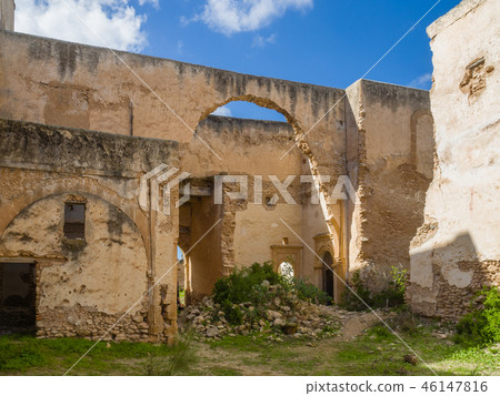 Ruins Dar Caid Hajji's old mansion near Essaouira 46147816