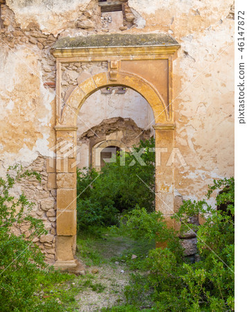 Ruins Dar Caid Hajji's old mansion near Essaouira Ruins Dar Caid Hajji's old mansion near Essaouira 46147872