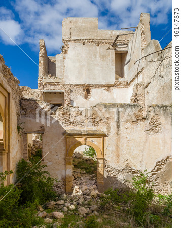 Ruins Dar Caid Hajji's old mansion near Essaouira 46147873