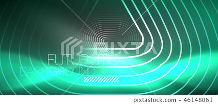 Vector neon color abstract background 46148061
