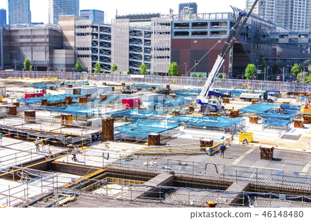 公寓/建築施工現場 46148480