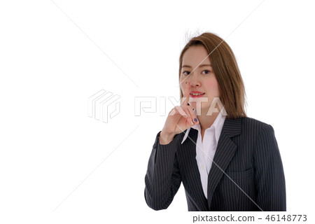 一套西裝的女人 46148773