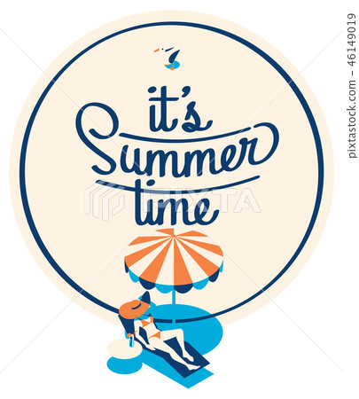 Summer Holiday and Summer Camp poster. Summer Holiday and Summer Camp poster. 46149019