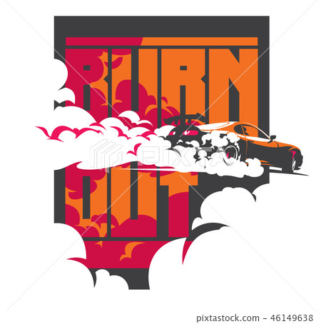 Burnout car, Japanese drift sport, Street racing 46149638