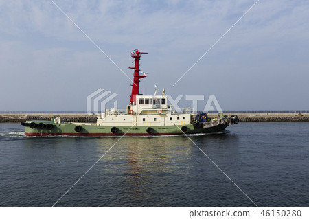 Omuta City Miike Port tugboat Omuta City Miike Port tugboat 46150280