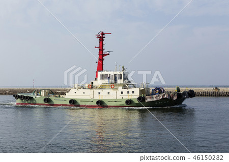 Omuta City Miike Port tugboat Omuta City Miike Port tugboat 46150282
