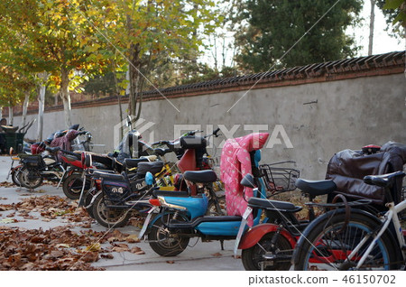 Beijing winter bicycle Beijing winter bicycle 46150702