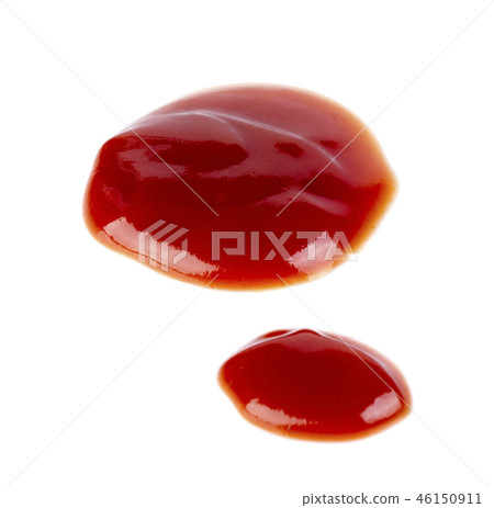 Ketchup isolated on white background 46150911