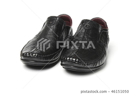 Black leather shoes 46151050