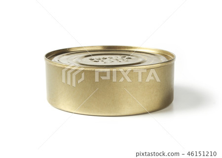Metal can with canned goods Metal can with canned goods 46151210