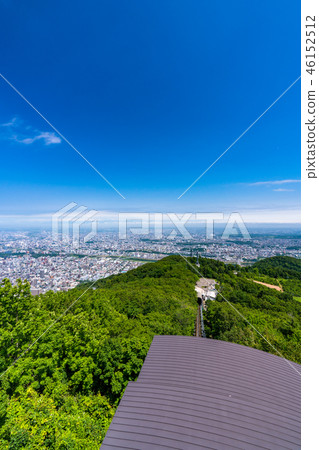 «Hokkaido» Panoramic view of Sapporo city from Mt. Moiwa «Hokkaido» Panoramic view of Sapporo city from Mt. Moiwa 46152512