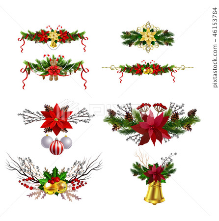 Christmas elements for your designs 46153784