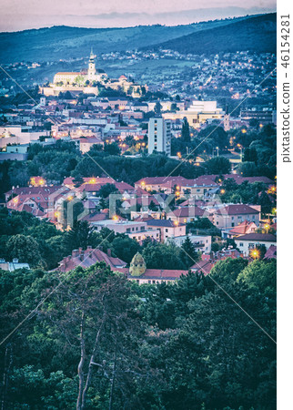 Nitra city in Slovakia, analog filter Nitra city in Slovakia, analog filter 46154281