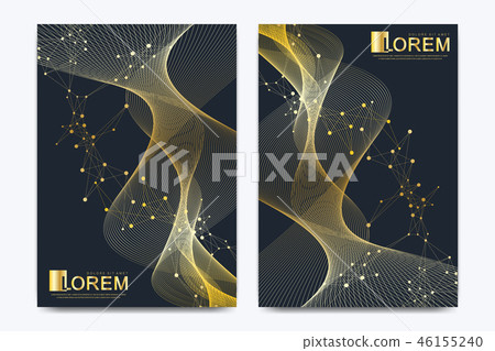 Modern vector template for brochure Leaflet flyer advert cover magazine or annual report. A4 size Modern vector template for brochure Leaflet flyer advert cover magazine or annual report. A4 size 46155240