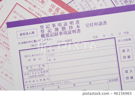 Company corporation registration 46156965