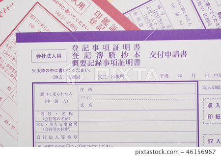 Company corporation registration 46156967