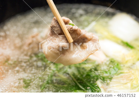 豬肉涮鍋 豬肉涮鍋 46157152