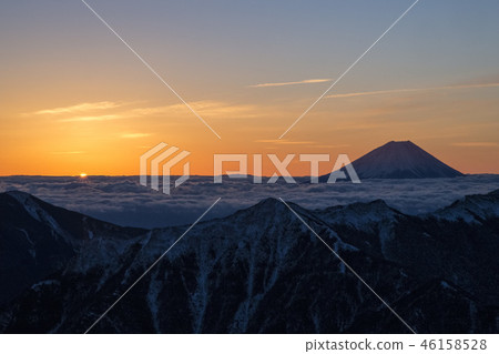 Mount Fuji and Landscape 46158528