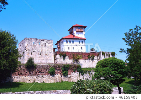 Old Fortress in the city of Gradacac in Bosnia Old Fortress in the city of Gradacac in Bosnia 46159403