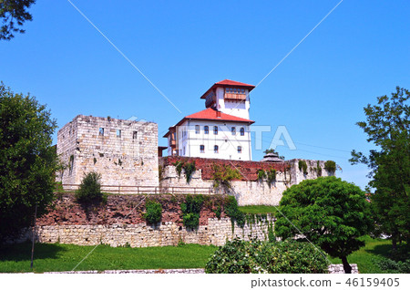 Old Fortress in the city of Gradacac in Bosnia Old Fortress in the city of Gradacac in Bosnia 46159405