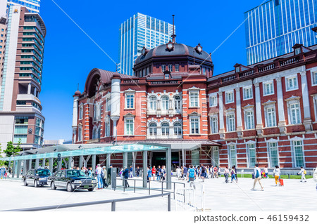 東京站丸之內口站前視圖 東京站丸之內口站前視圖 46159432