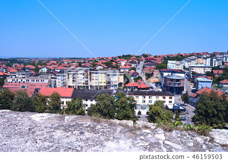 Panoramic view over Gradacac from castle Panoramic view over Gradacac from castle 46159503