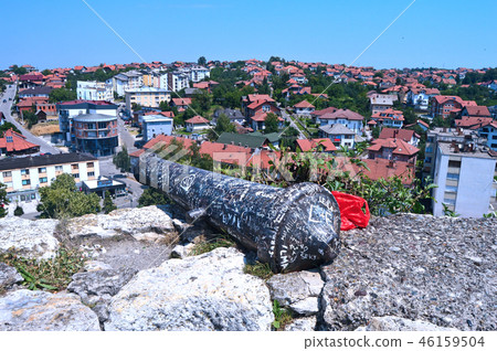Panoramic view over Gradacac from castle Panoramic view over Gradacac from castle 46159504