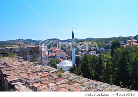 Panoramic view over Gradacac from castle Panoramic view over Gradacac from castle 46159510
