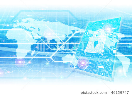 security, an electric circuit, global 46159747