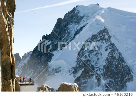 Atop Aiguille du Midi, France 46160216