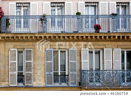 Parisian Apartment Building 46160759