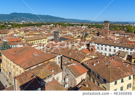 View on city from Torre delle Ore clock tower View on city from Torre delle Ore clock tower 46160898