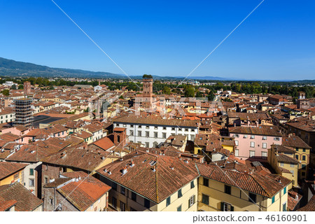 View on city from Torre delle Ore clock tower View on city from Torre delle Ore clock tower 46160901